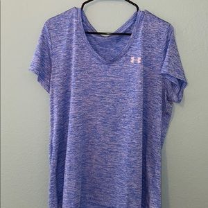 Royal blue Under Armour drifit t-shirt